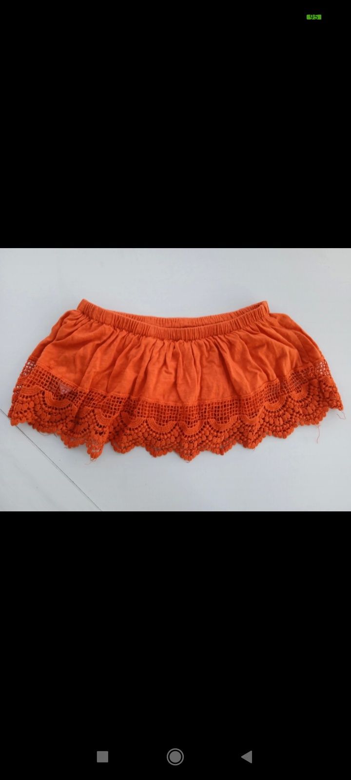 Top pomarańczowy rozmiar m