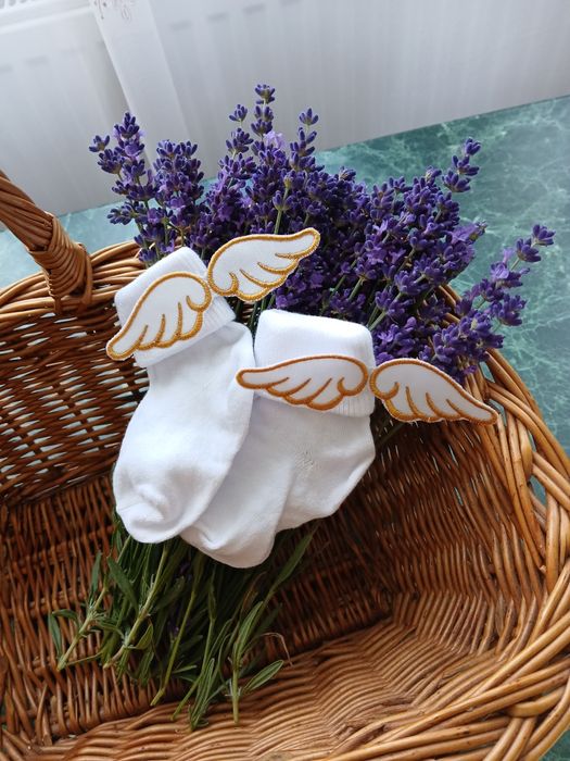 Свічки на хрестини з хустинками