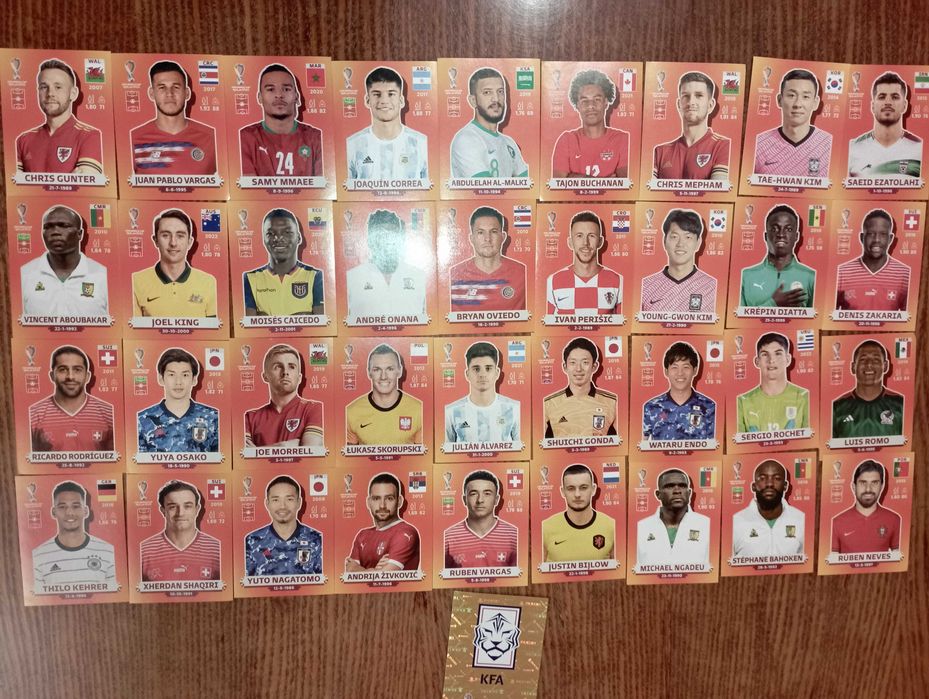 Наліпки Panini FIFA World Cup 2022 ОБМІН АБО ПРОДАЖ