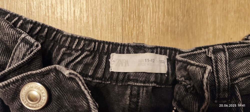 Джинси МОМ Zara на дівчинку