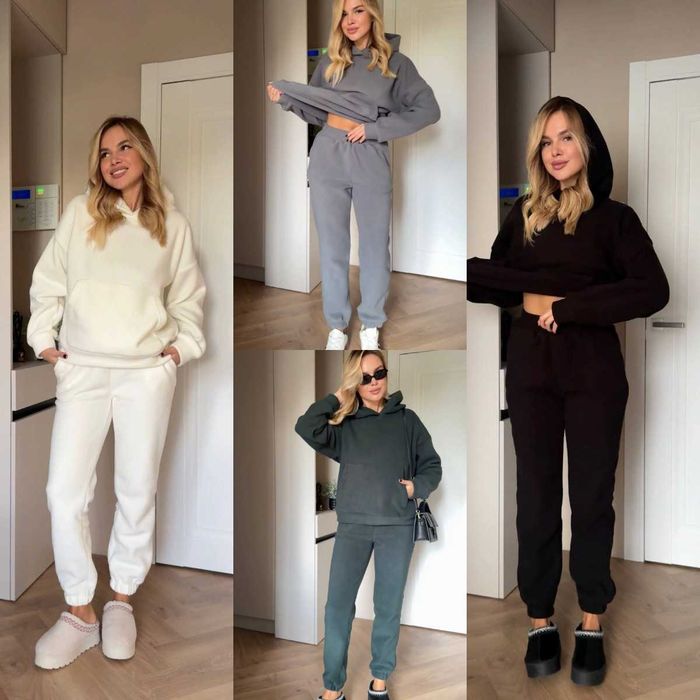 В наличии! Базовый флисовый костюм, не кошлатится + Подарок*