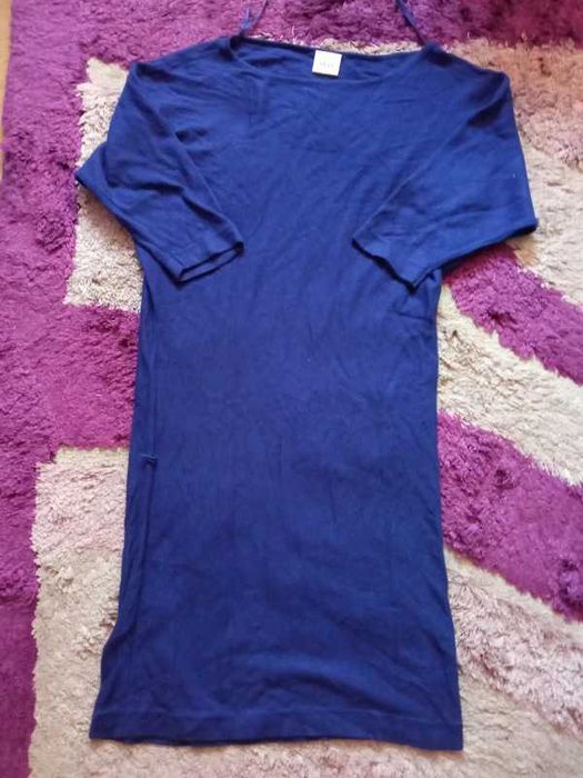 Fioletowa dzianinowa sukienka Next r. M