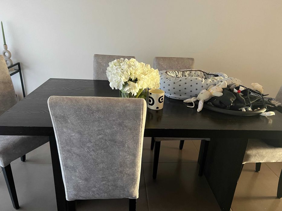 Mesa jantar + 6 Cadeiras