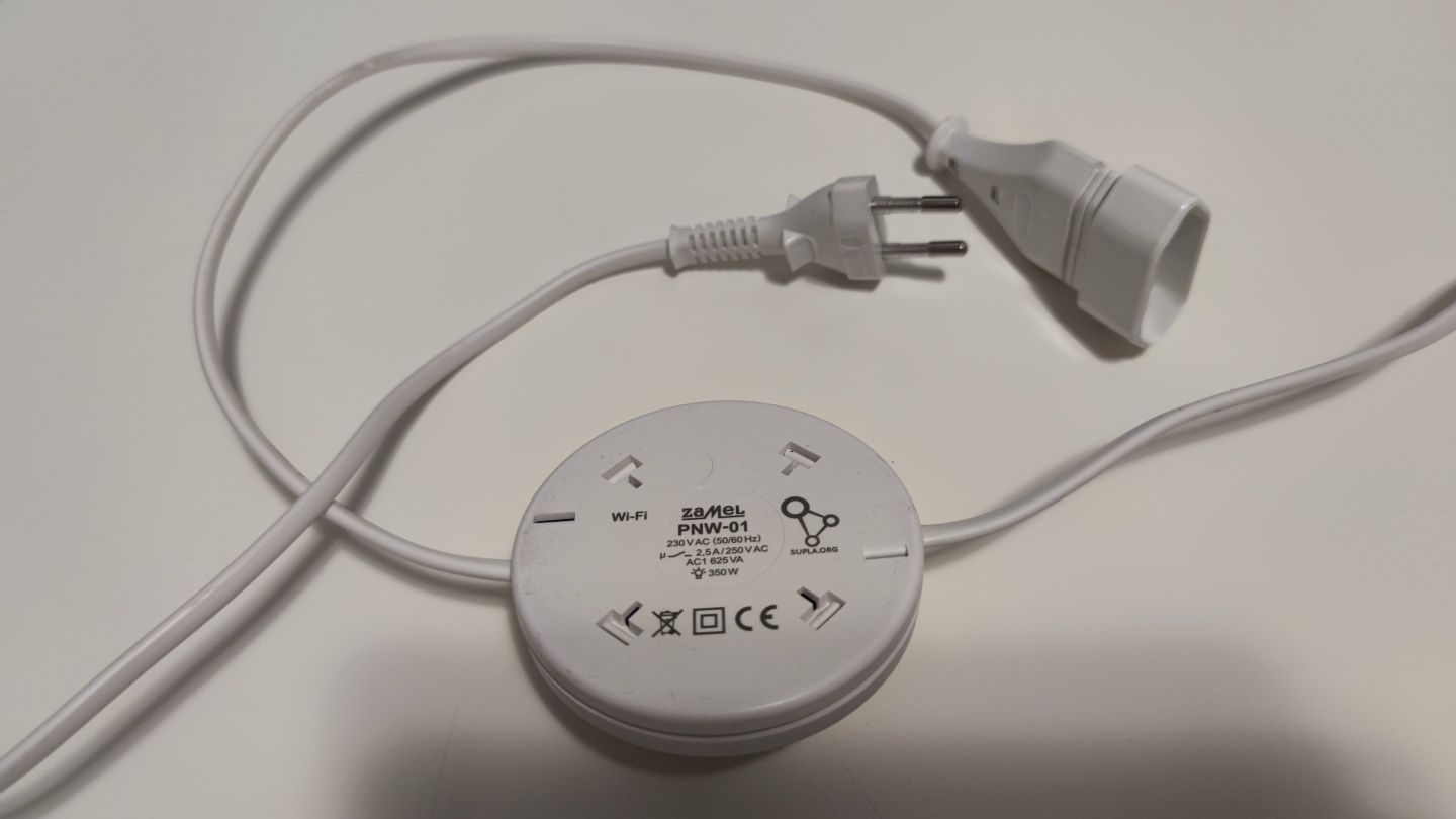 Supla zamel PNW-01 przedłużacz Wi-Fi Smart home