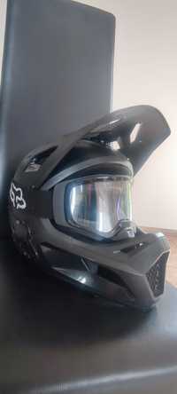 Kask Fox rampage + gogle fox