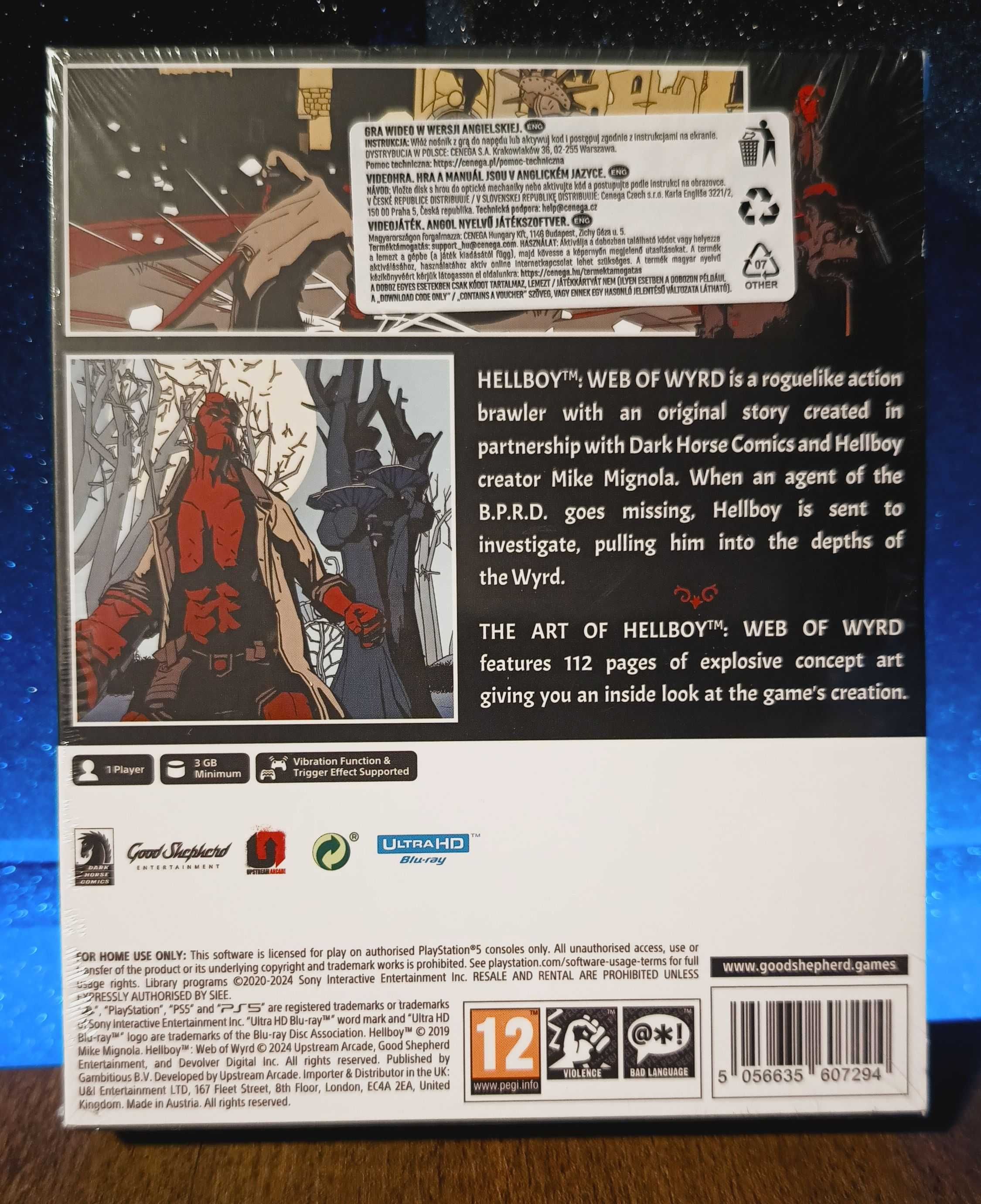 Hellboy: Web of Wyrd - Collectors PS5 gra akcji, edycja kolekcjonerska