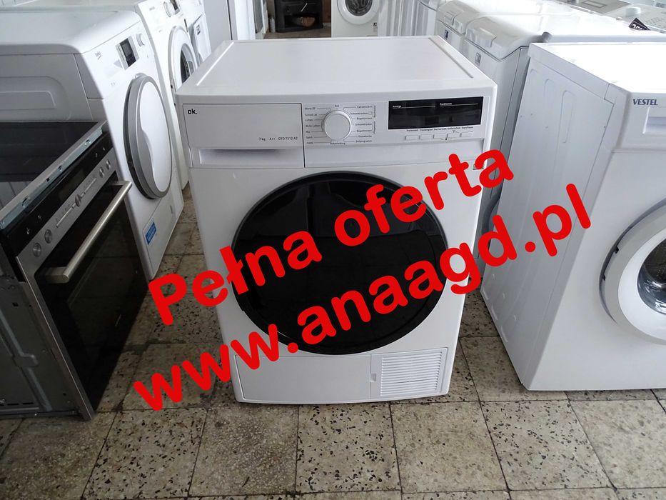 Suszarka OK A++ 7 kg Pompa ciepła  GWARANCJA Duży Wybór Sprzętu AGD