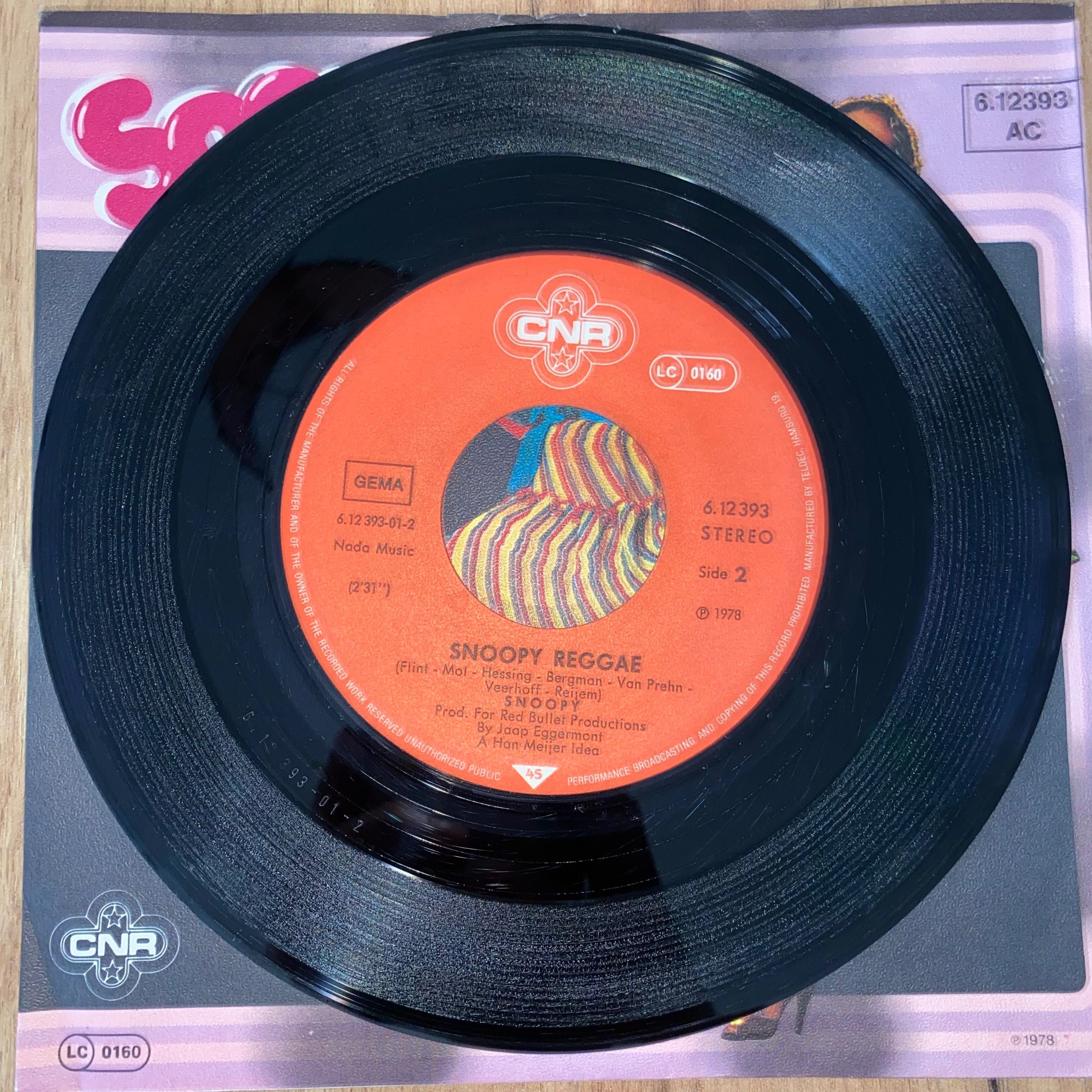 Snoopy - No Time For A Tango - Winyl SP 7" - 1978