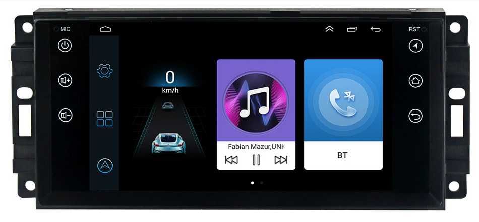 Radio nawigacja Jeep Chrysler Dodge ANDROID 10 Grand Cherokee 300C