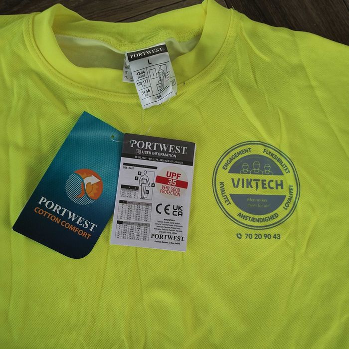 Nowy T-shirt roboczy You rozm. L odblaski