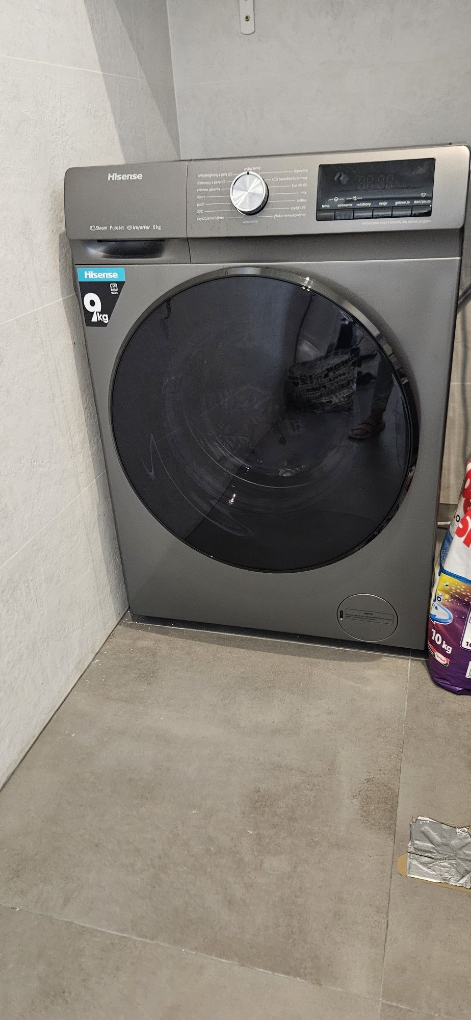 Pralka jak nowa  Hisense  WFQA9014EVJMT PL 9kg