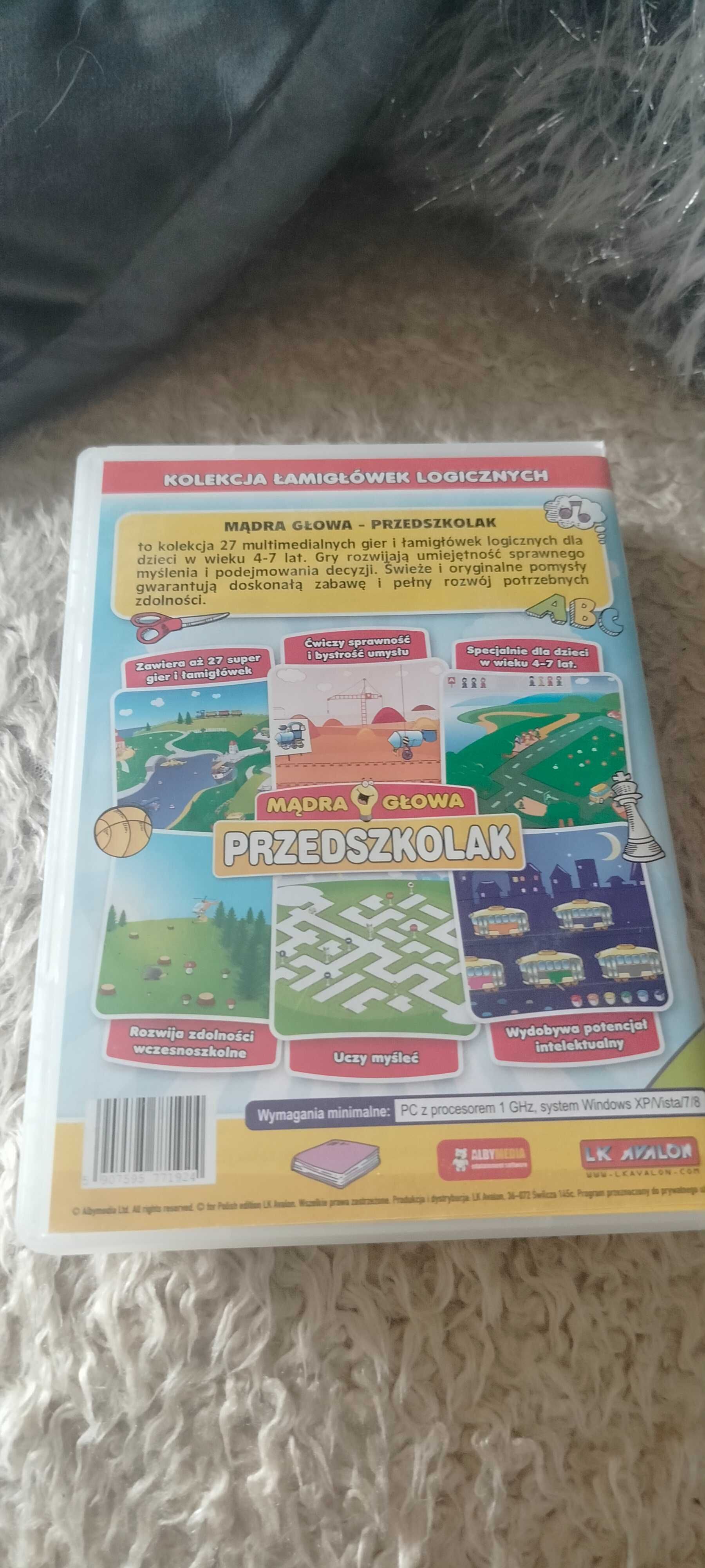 Gra na PC Mądra głowa Przedszkolak 4-7 lat