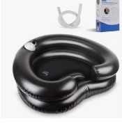 Myjka miska przenośna do mycia włosów z wbudowaną pompą