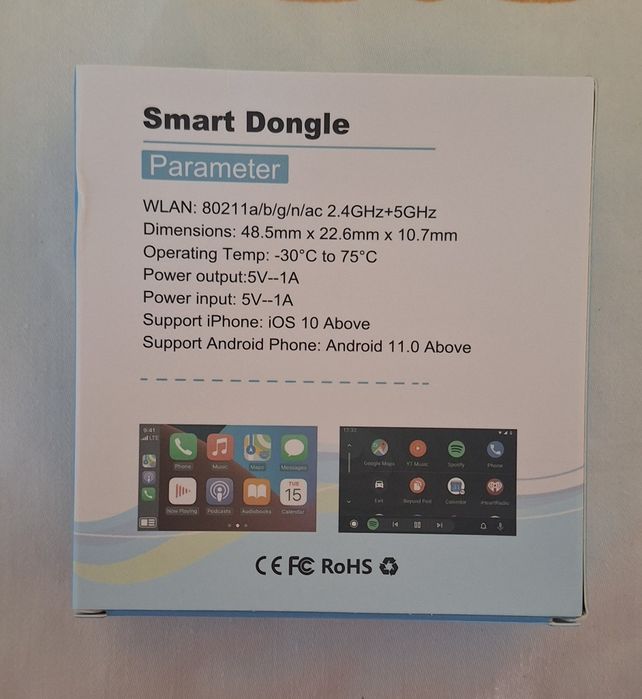 Pendrive Apple Carpley ou Android Auto