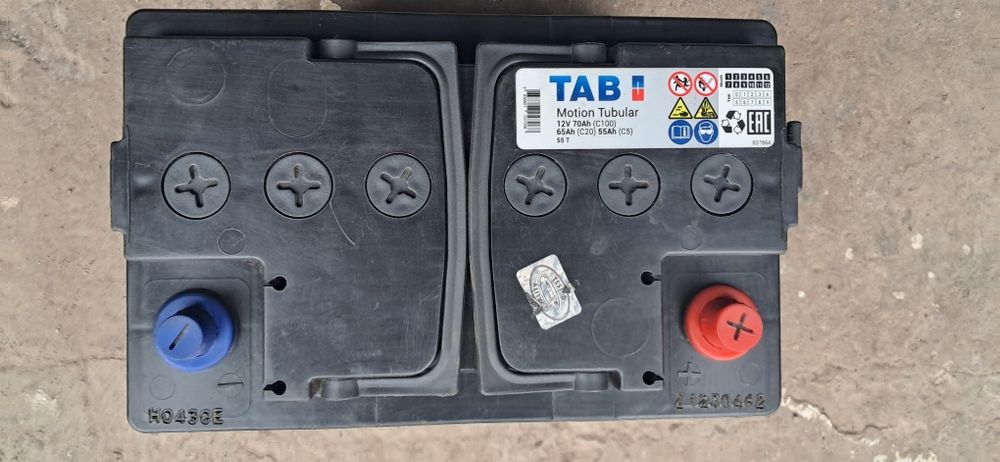 Тяговий акумулятор TAB Motion Tubular 75 Ah (- +)
