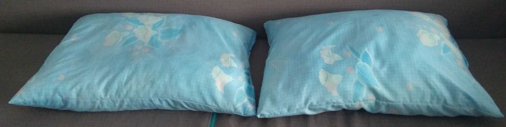 Две подушки гипоаллергенный наполнитель хорошо пропускает воздух