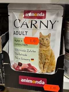 karma dla kota animonda carny saszetki GRUBY KOCUR sklep zoologiczny