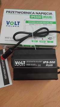 Інвертор 500W 12/220V Volt Polska