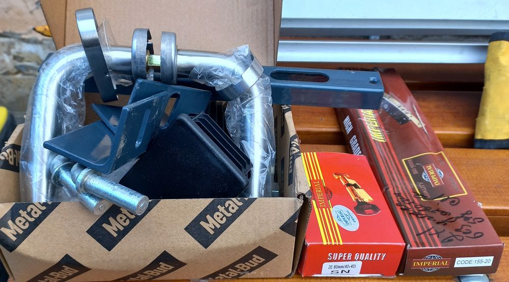 Хвіртка, калітка в зборі, повний комплект, антрацит