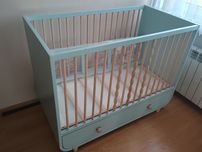 Łóżeczko Ikea myllra 120x60