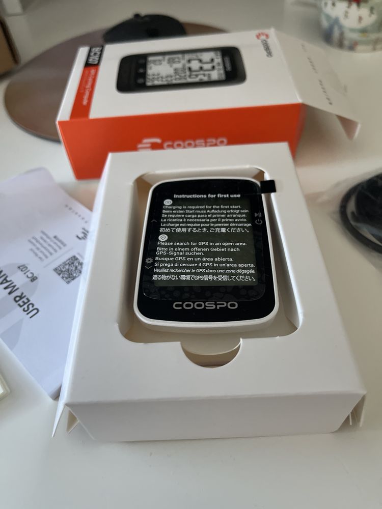 CooSpo BC26 – licznik rowerowy GPS z podświetlanym ekranem