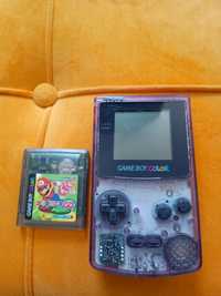 Game Boy Color + flash cart + gra Mario Tennis