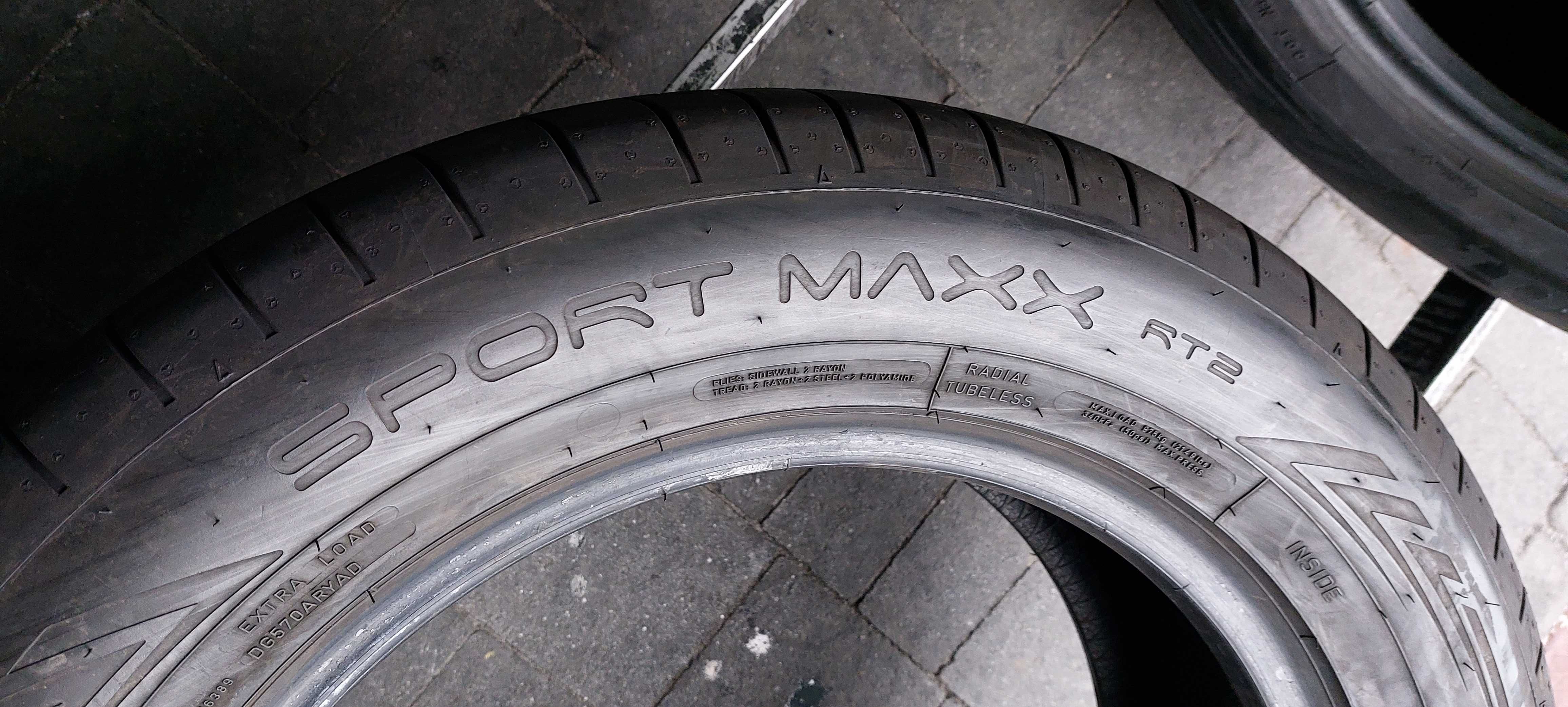 Резина літо 95% протектор Dunlop 235/60 R18 Sport Maxx RT2 2021р.