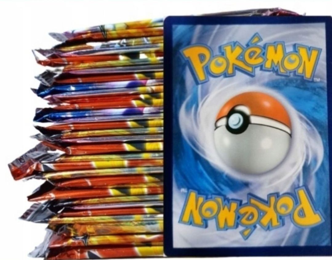 400 szt KARTY POKEMON Duży Zestaw 400 sztuk Karty Pokemon