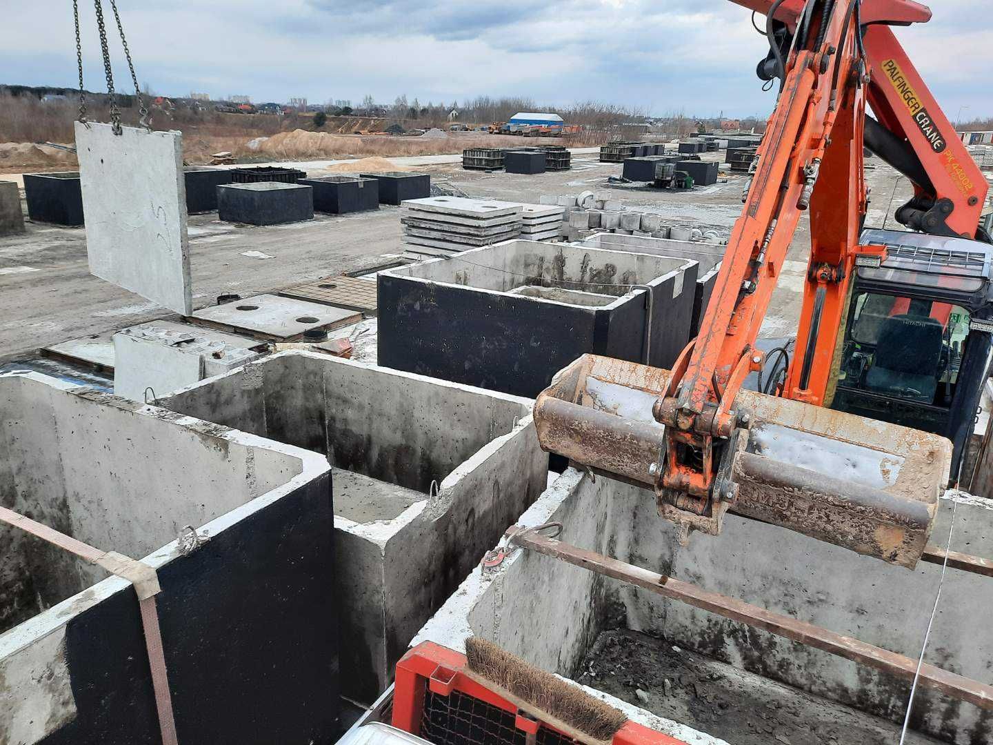 Szamba betonowe zbiorniki na szambo 4-12m z WYKOPEM kompleks Bytom