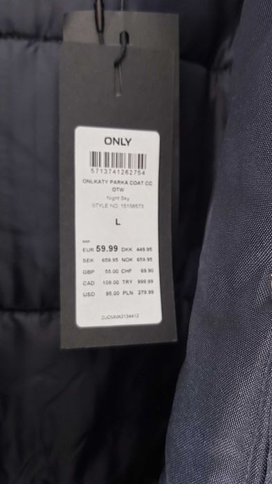 Parka ONLY – Nova c/ Etiquetas