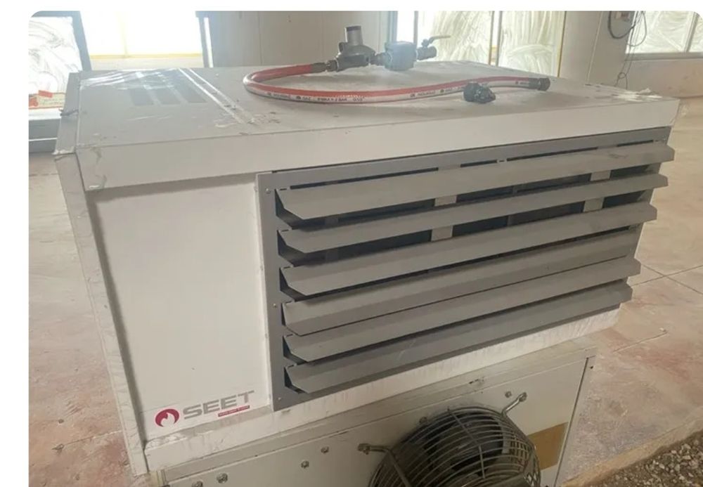Aquecedor industrial a gaz