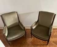 Poltronas estilo Luís XVI