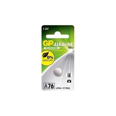 Bateria A76 V13GA 357A AG13 LR44 GP 1.5V 110mAh
