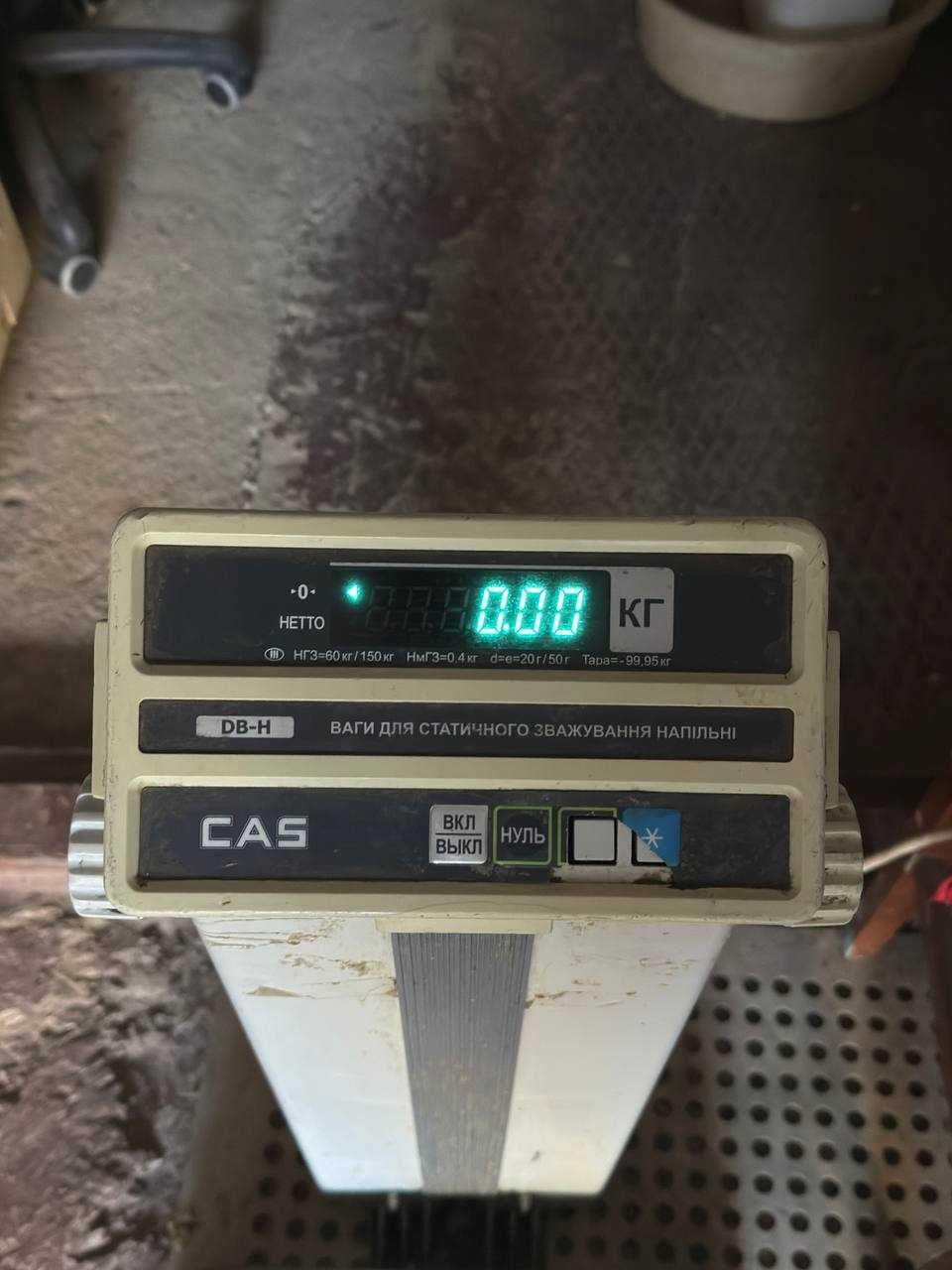 Ваги торгові CAS DB-150H 150кг