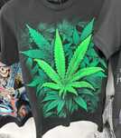 T-shirt z nadrukiem Marihuana dla kobiety lub dziecka