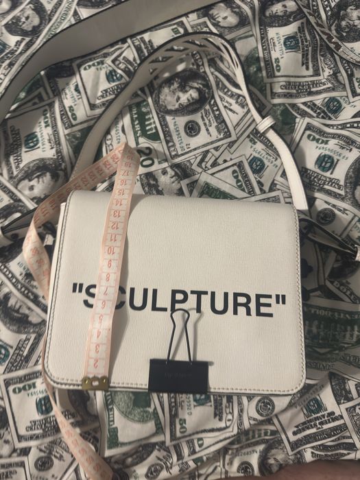 Сумка off white”sculpture”