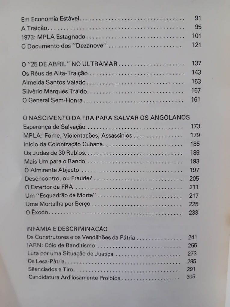 Angola os Vivos e os Mortos