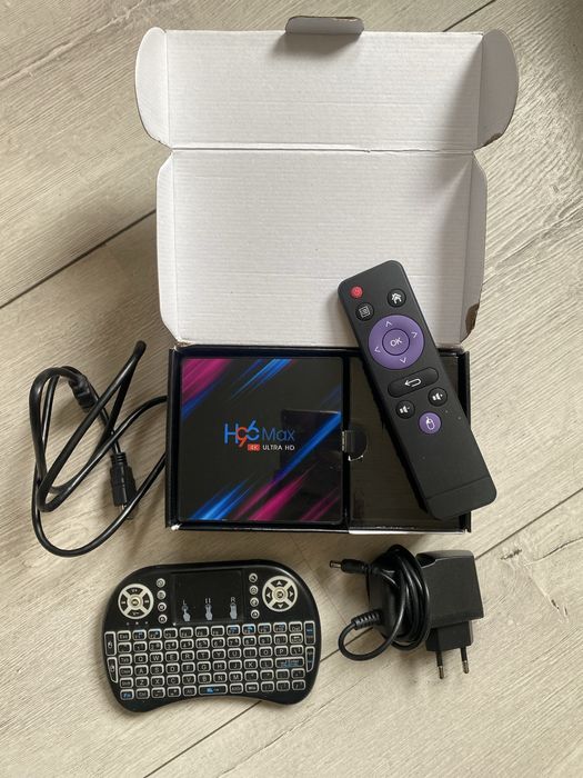 smart tv box H96 MAX 4GB/64GB ANDROID Z PILOTEM