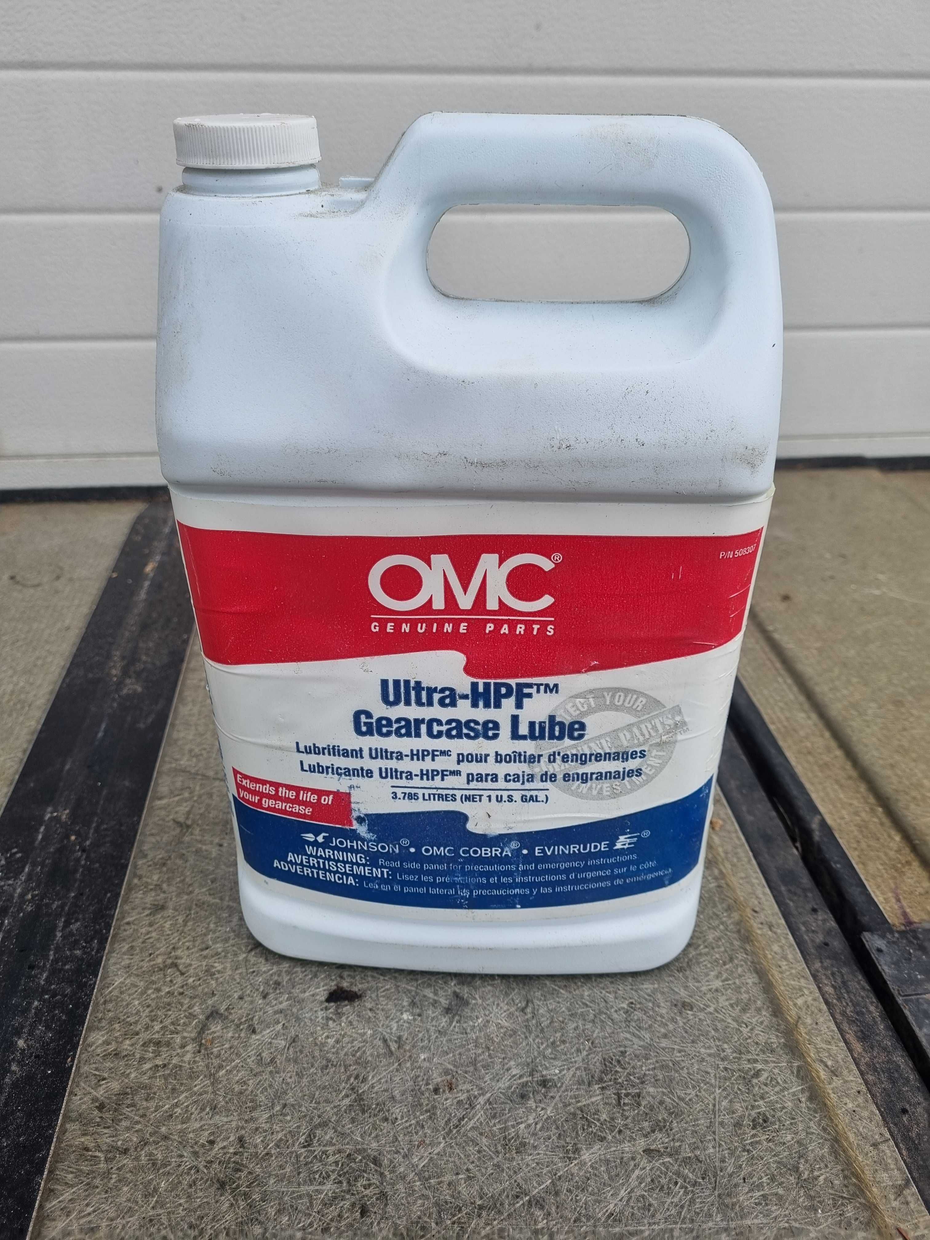 OMC ultra HPF syntetyczny olej przekładniowy Evinrude / Johnson OMC.