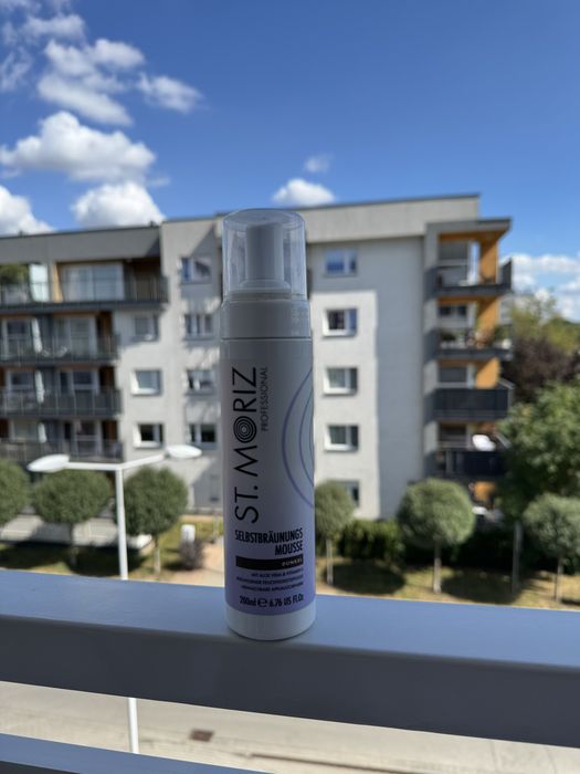 Samoopalacz w piance St. Moriz Professional – ciemny, używany