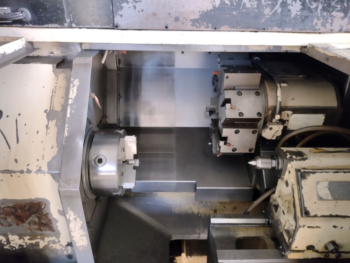 Tokarka CNC Wasino LJ-3B plus robot