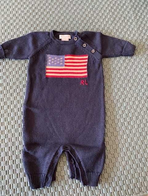 Vendo Babygrow Crochet Polo Ralph Lauren Original