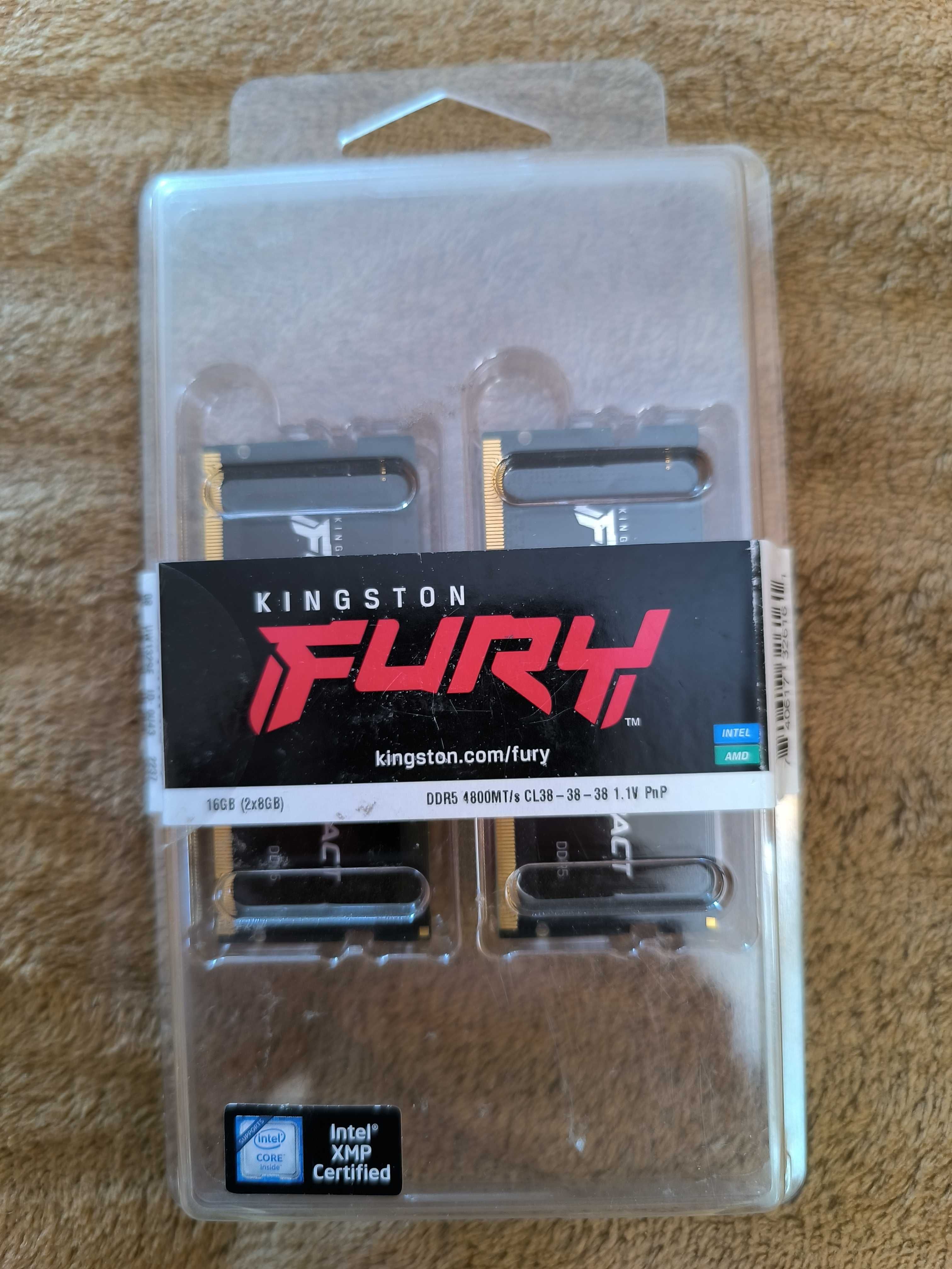 Pamięć RAM KINGSTON Fury Impact 16GB 4800MHz