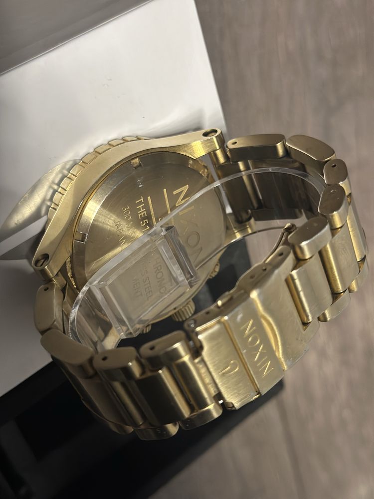 Nixon 51-30 Chrono All Gold