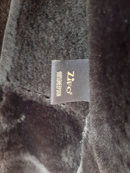 Дублёнка натуральная Zifo Donna элегантная теплая