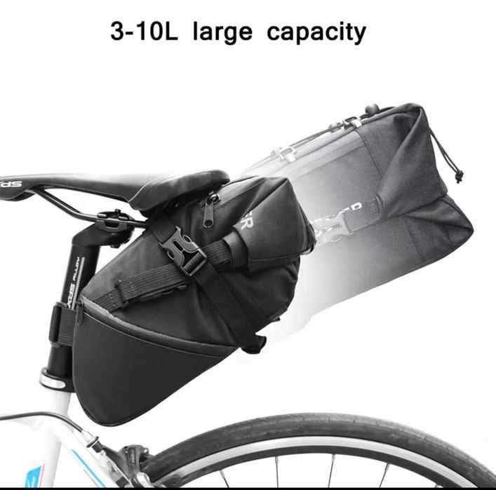 Sakwa rowerowa podsiodłowa 10L +