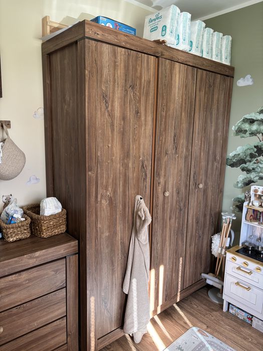 Zestaw mebli BRW Gent szafa komoda regal