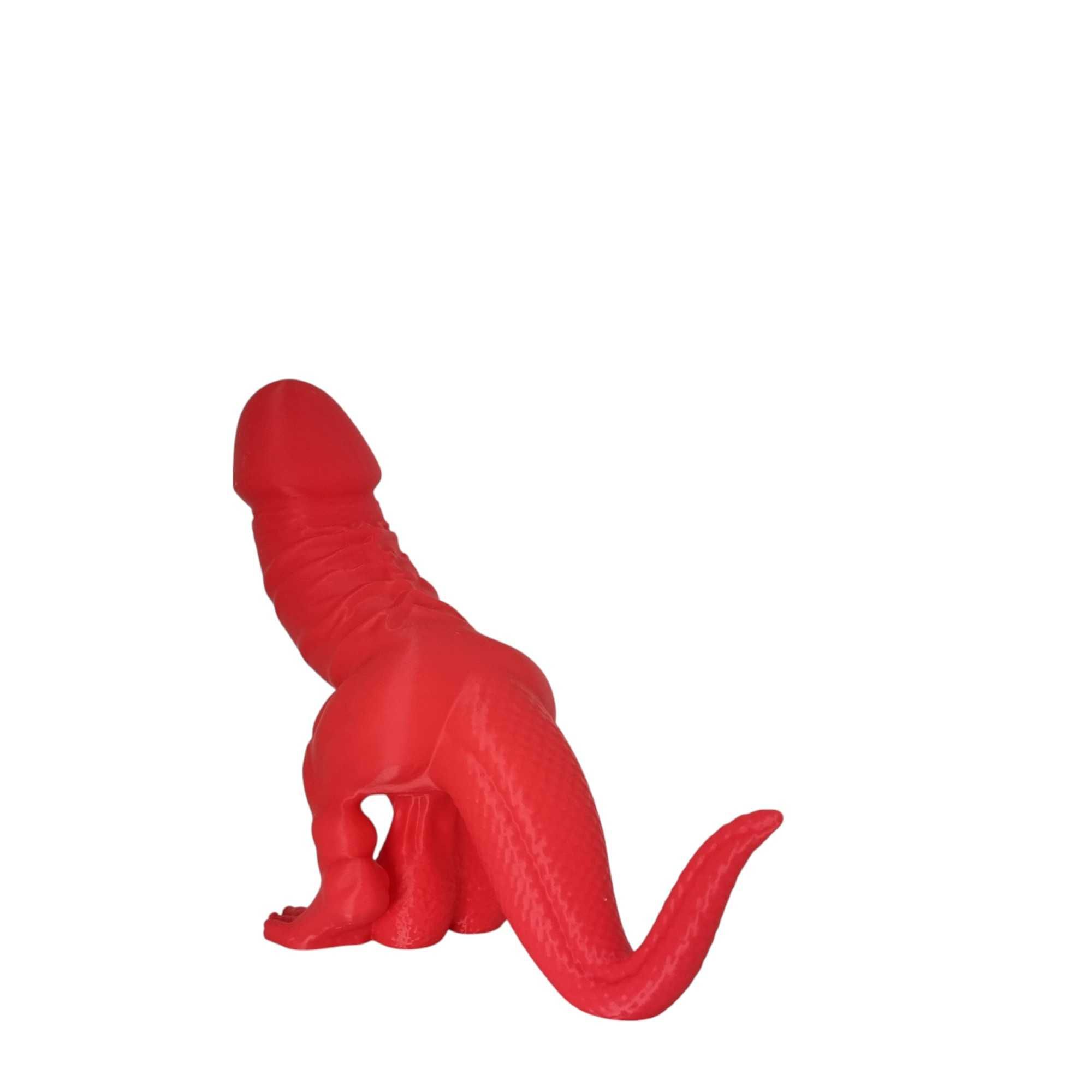 Dinossauro Bípede Peculiar 3D | Presente Divertido Adulto