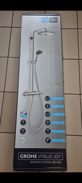 Deszczownica Grohe Vitalio Joy 260 mm