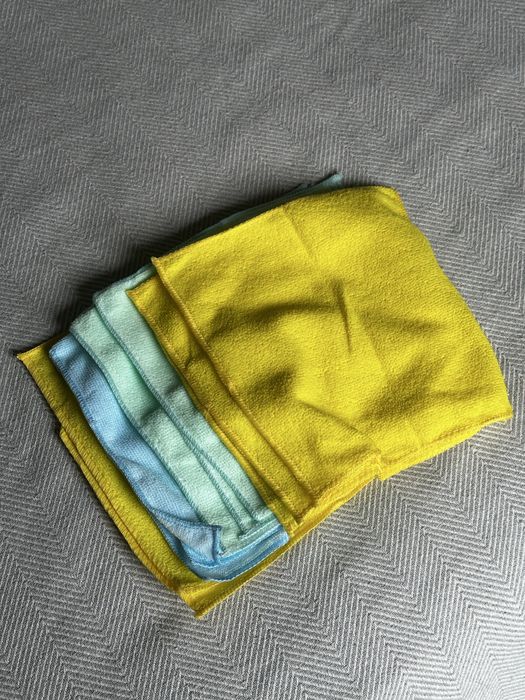 Nowe ściereczki z mikrofibry 12 szt